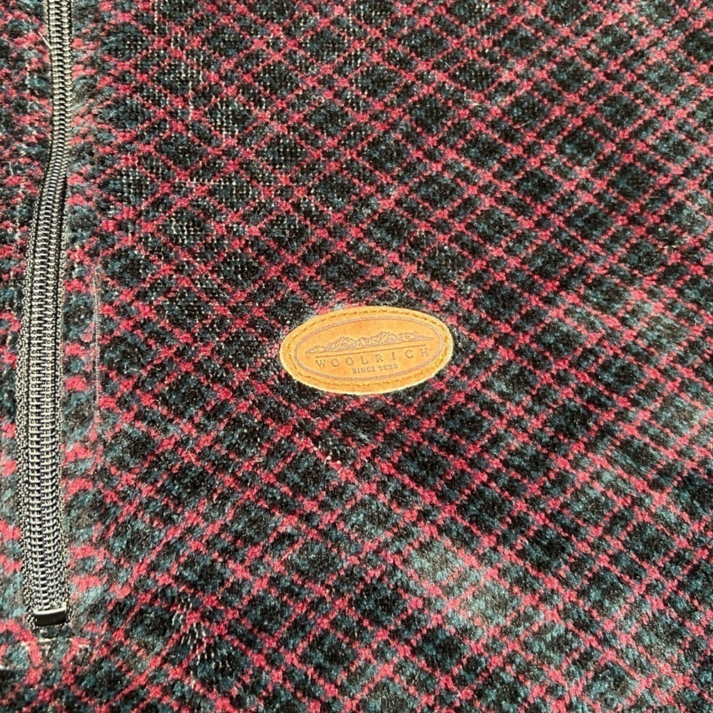 Vintage Woolrich Polartec Fleece 1/2 Zip Sweater Medium - Picture 3 of 6